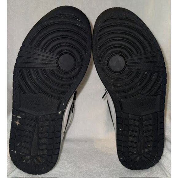 Air Jordan 1 High OG 'Silver Toe' Women's Size 9 Pre-owned Sneakers - Picture 5 of 8